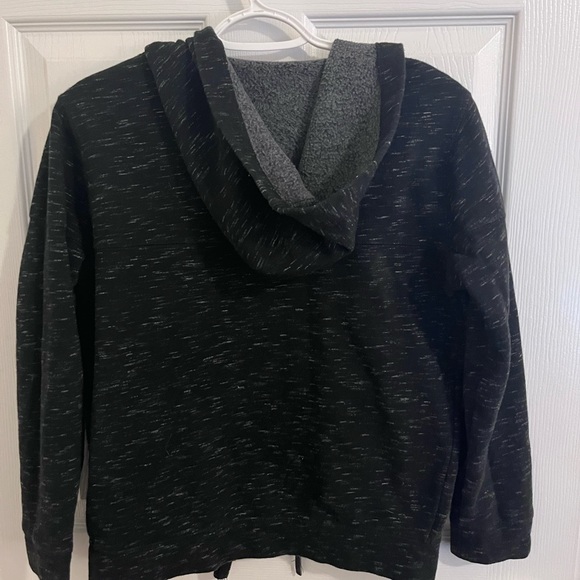 VANS Heather Zip-Up Hoodie. Size Medium. EUC. Fits like Juniors M. - Picture 12 of 12